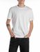 Replay T-shirt homme coupe droite blanc 3XL col rond coton
