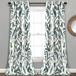 Lush Decor Wit-groene Devonia kamer verduistering venster gordijn set, 84" x 52