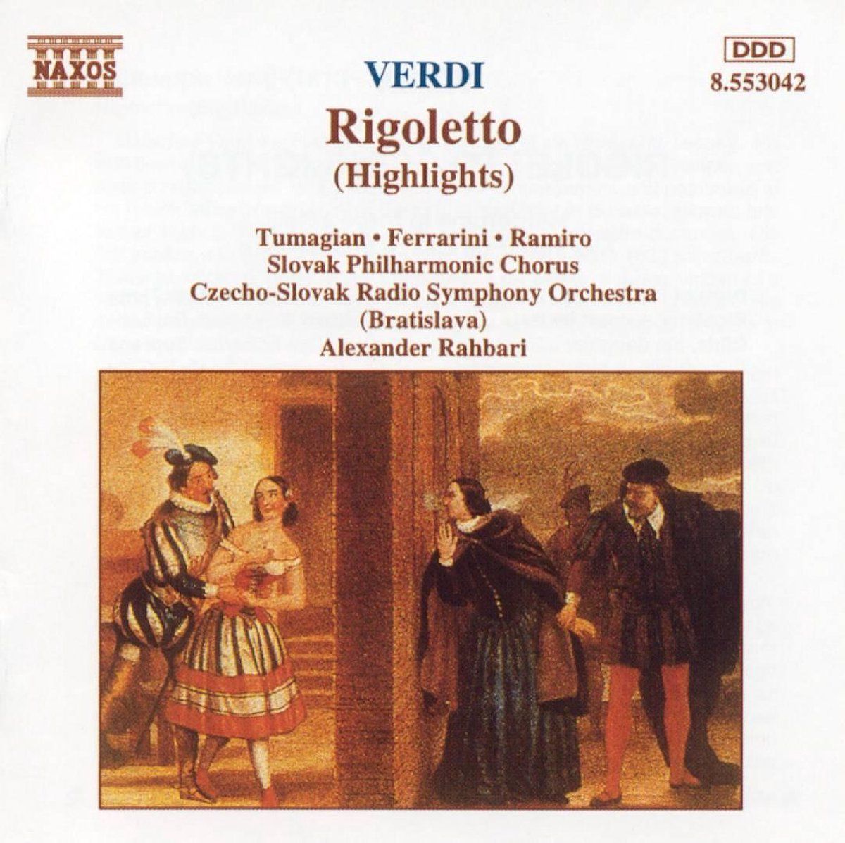 OUTHERE Giuseppe Verdi: Rigoletto Selezione CD