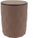 Tendance Diamond Bathroom Bin - Brown - Plastic - 2L