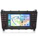 Hexinex autoradio pour Mercedes W203, 7 pouces, 2Go+32Go, WiFi, Android 15, processeur 4 cœurs, CarPlay, Android Auto, GPS, DSP