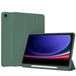 Accezz Tablet Hoes Samsung Galaxy Tab A9 Plus - Book Case - 10.5 inch - Donkergroen