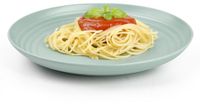 Plasticforte Rond bord/camping bord - D20 cm - Mintgroen - Kunststof