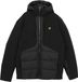 Lyle & Scott Wadded Hybrid Jacket Black Men's Size M