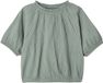 Vertbaudet Crop top voor meisjes Saliegroen