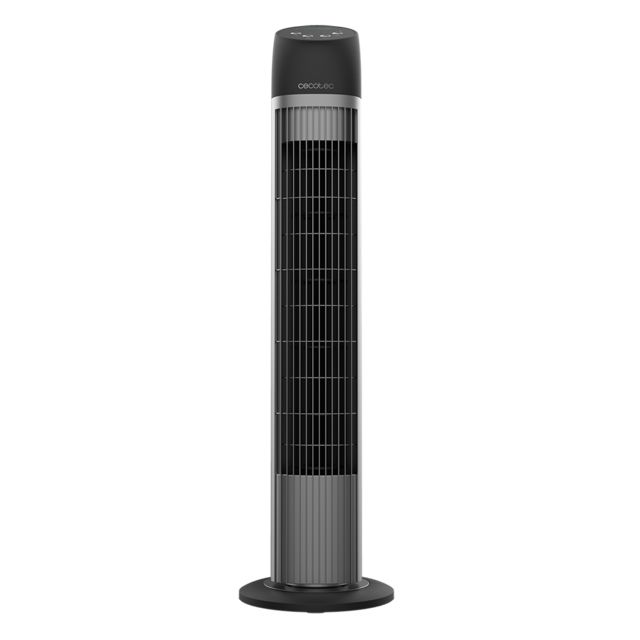 Cecotec 05970 Tower Fan - Black - 3 Speeds - Timer - Remote Control