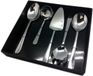 Set de service Acier inoxydable - Set de couverts - Service de table - Acier inoxydable 18/0 - 5 pièces - Argent