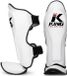 King Pro Boxing Kickboks Scheenbeschermers KPB/SG 3 Wit - L