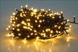 Spetebo LED kerstverlichting, warm wit - 9 meter / 120 LED - Tuindecoratieverlichting met stekker, werkt op netstroom, geschikt voor buiten