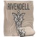 LORD OF THE RINGS Silky Touch Super Soft Sprei Deken 152 x 127 cm