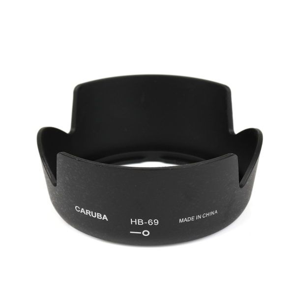 Caruba HB-69 zwart voor 18-55mm VR II