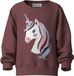 NAME IT NMFVENUS LS NREG SWEAT BRU Meisjes Sweater Maat 92 Bordeaux