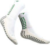 Trusox Mid-Calf Cushion Crew 3.0 Gripsokken - Groen / Wit | Maat: 34,5-38,5