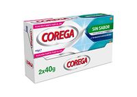 Corega Fixeercrème voor tandprothesen, sterke grip, zonder kleurstoffen, smaakneutraal, 2 x 70 g