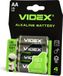 VIDEX LR6/AA piles alcalines, 4 pièces, emballage blister