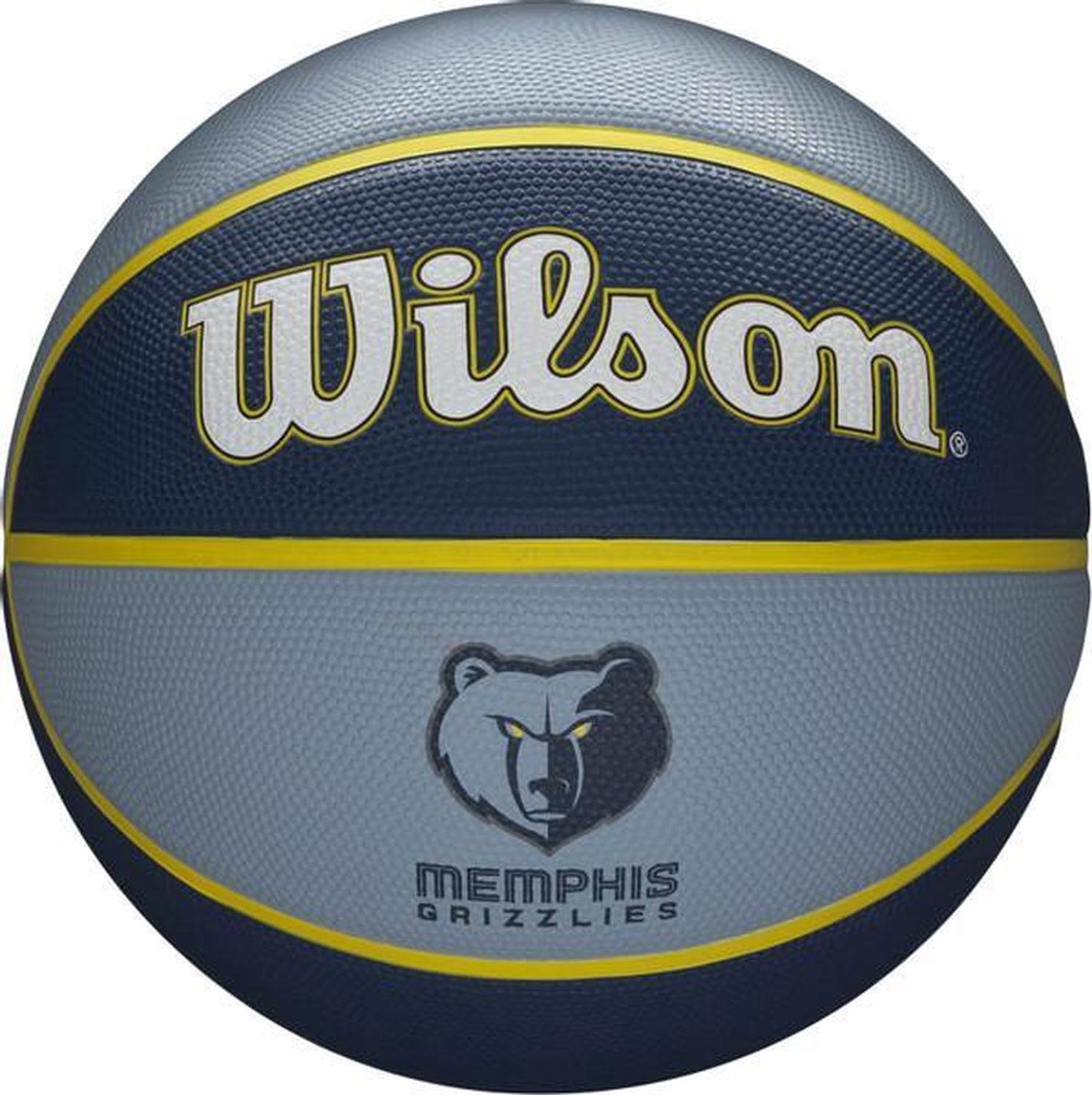 Wilson NBA Team Tribute Grizzlies Basketball - Grey - Size 7