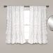 Lush Decor Kemmy Raamgordijnpaneel (enkel), 160 cm lang x 132 cm breed, wit