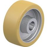 Blickle 937388 GVUN 127/25H7 Roue motrice pour charges lourdes Diamètre de la roue: 125 mm Capacité de charge (max.): 650 kg 1 pc(s)