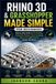 Rhino 3D & Grasshopper Made Simple for Beginners: Step-by-Step Guide to 3D Modeling, Parametric Design, Visual Scripting, Data Trees, and Practical Design Workflows