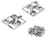 WPC Vloeren Set van 100 RVS Clips