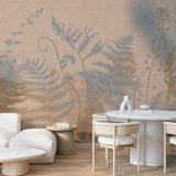 Papier peint panoramique plantes sauvages