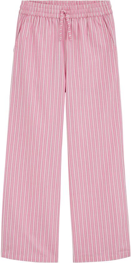 WE Fashion Meisjes high waist broek met strepen