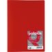 Grafoplas - map met 10 hoesjes, A4, hardcover, PP A4 rood