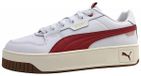 Puma Carina Street Damenschuhe Schnürschuhe Sportive sportlicher Schnürer Weiß Freizeit