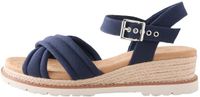 Next - Dames - Forever Comfort® crossover schoenen met lage sleehak - Blauw