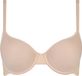 Chantelle Easy Bliss Soutien-gorge couvrante en mousse à mémoire de forme dos nageur toucher doux beige doré