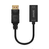 Savio AK-62 adaptateur de câble vidéo 0,2 m DisplayPort vers HDMI Noir