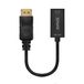 Savio AK-62 adaptateur de câble vidéo 0,2 m DisplayPort vers HDMI Noir