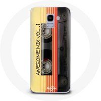 Maniacase Hoesje voor Samsung Galaxy J6 2018 Cassette design Breaking Bad