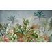 Papier peint panoramique plantes tropicales