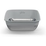Litter Genie Litter Locker by Litter Genie Platinum kattenbak roestvrij staal / grijs kat