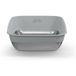 Litter Genie Litter Locker by Litter Genie Platinum kattenbak roestvrij staal / grijs kat