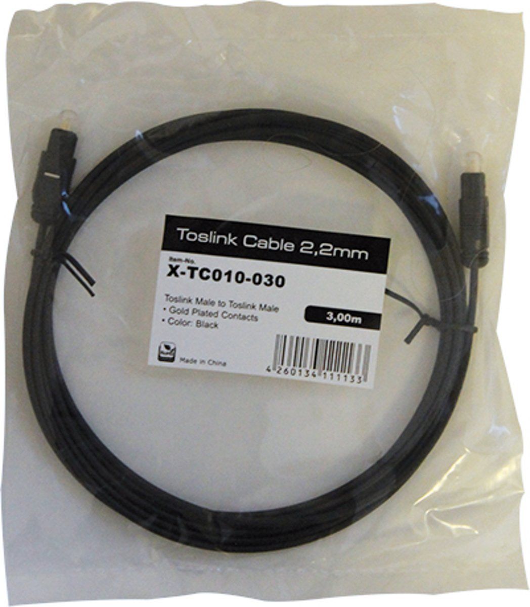 Bulk Toslink M - M aansluitkabel 3.0m