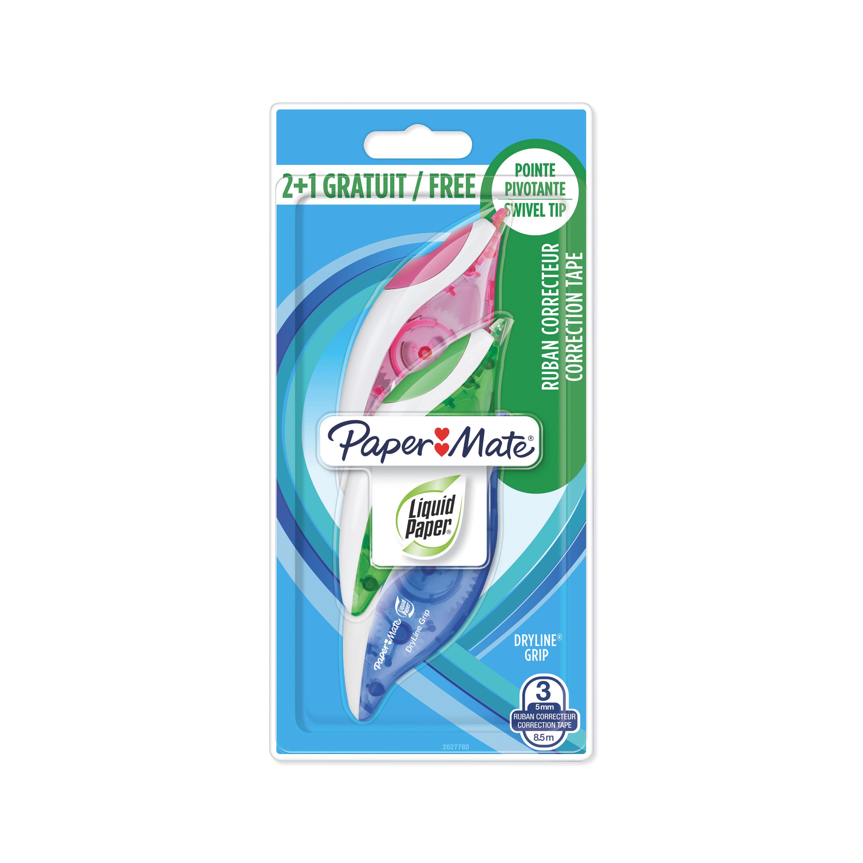 Correctietape - 3 stuks - multi