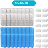 Holland Connections Cartouche filtrante pour distributeur d'animaux domestiques 16 pièces pour coton filtrant