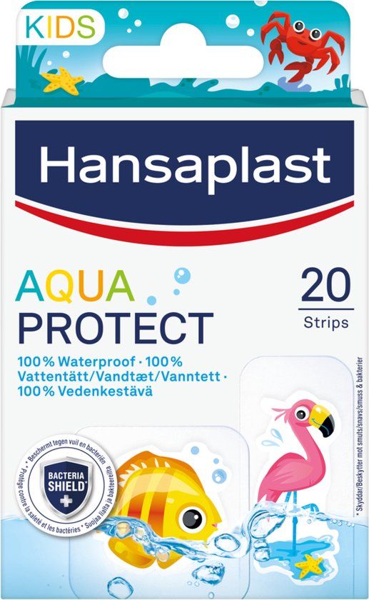 Hansaplast Aqua Protect Kids pleisters - 20 stuks