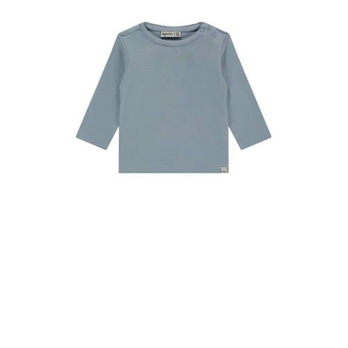 Babyface longsleeve blauw rib gebreid