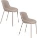Housecraft Living Pleun Eetkamerstoelen Taupe - Set van 2