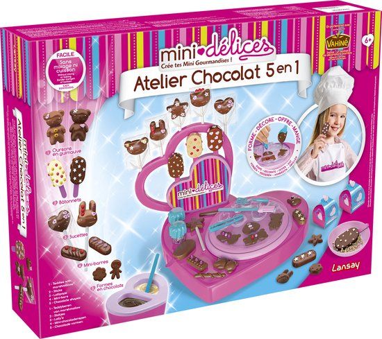 Lansay Speelgoedkassa Mini Delights Cooking Game My Super Chocolate Workshop