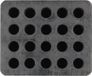 KS Tools Gummiauflage 18 für Hebebühnen, 120 x 100 x 50 mm