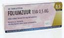Teva Foliumzuur 0,5mg 30 Tabletten