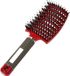 Heble® Anti Klit Haarborstel - Red Soft - Nylon - Rouge