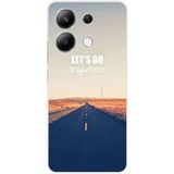 Xiaomi Bedrukt siliconen hoesje compatibel met Xiaomi Redmi Note 13 4G Citation 03