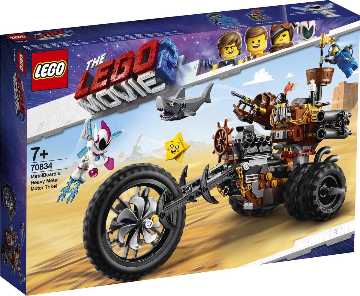 lego MOVIE 2 Metaalbaards heavy metal trike - 70834