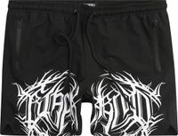 Black Blood by Gothicana Gothicana Zwarte zwembroek met elastiek en achterzak - Heren - XL