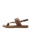 Derimod Teenslipper bruin gemêleerd